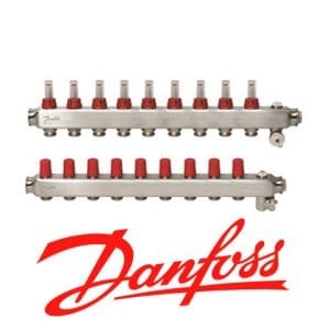 Danfoss 9’lu Paslanmaz Çelik kollektör seti